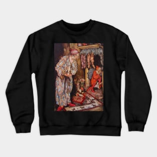 1915 Christmas, Arthur Rackham Crewneck Sweatshirt